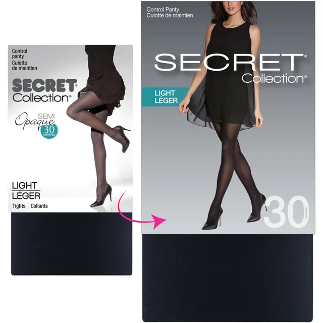 Secret Collection Suede Tights with Control Panty, 60 Denier