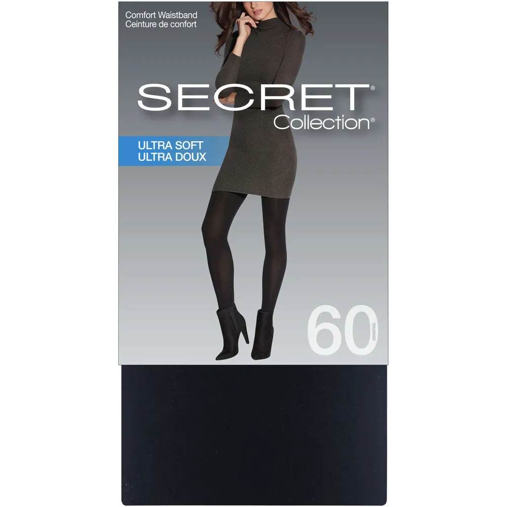 Secret Collection Ultra Soft Opaque 60 Denier Tights with Comfort Waistband