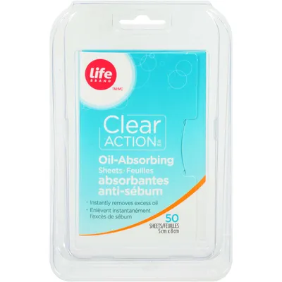Clear Action Oil Absorbing Sheets