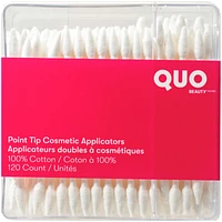 Point tip cosmetic applicators