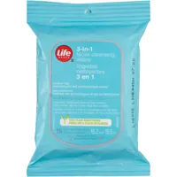 3-In-1 Facial Cleansing Wipes