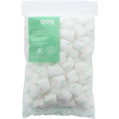 Certified Organic-Jumbo Cotton Puffs