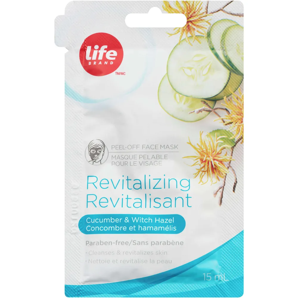 Revitalizing Peel-Off Face Mask, Cucumber & Witch Hazel