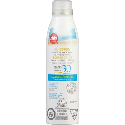 Spf30 Sunscreen Continuous Spray