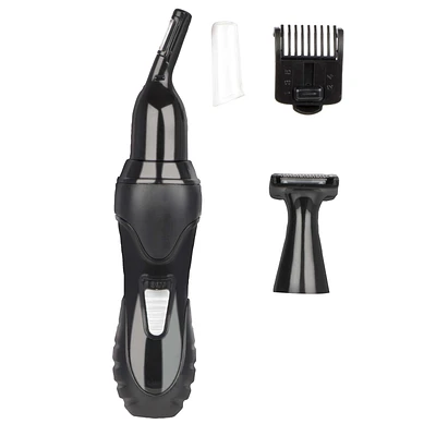 4 Pc Battery Operated Trimmer Grooming Kit
