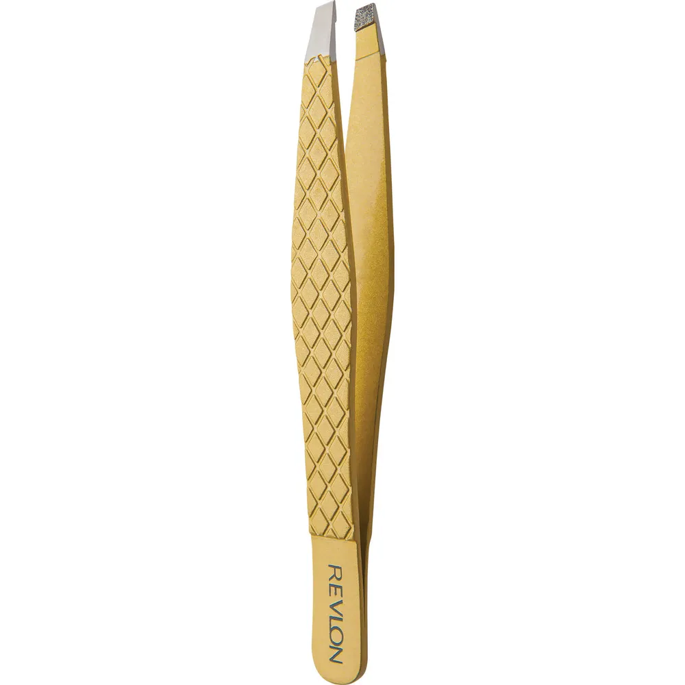 Gold Series Titanium Coated Slant Tweezer