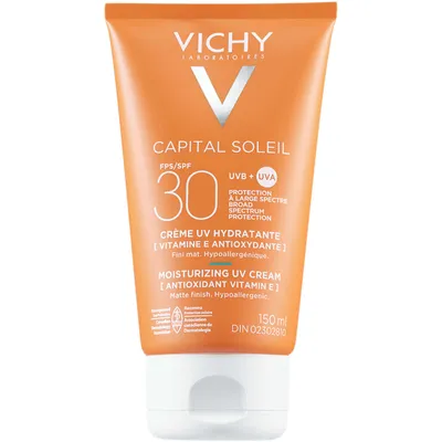 Capital Soleil Moisturizing Face & Body Sunscreen SPF 30, Matte Finish