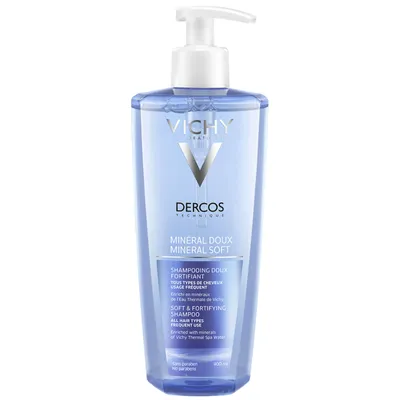 Dercos Mineral Soft Shampoo - All Hair Types