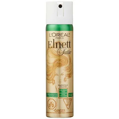 Elnett Satin Unscented Extra Strong Hold Hairspray