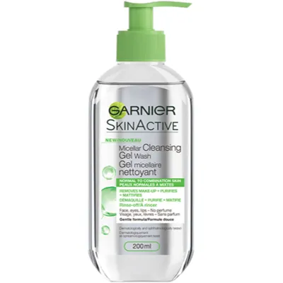 Micellar Cleansing Gel Wash Sensitive Skin by Garnier