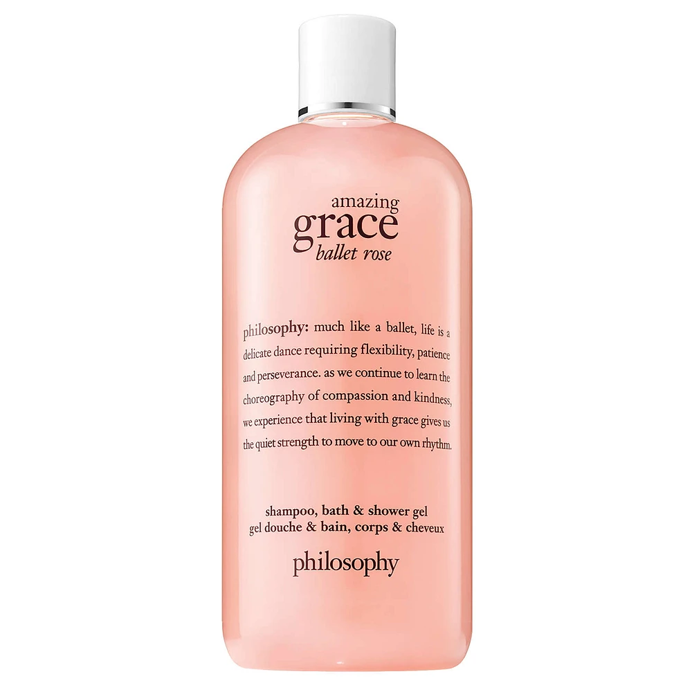 amazing grace ballet rose, shower gel