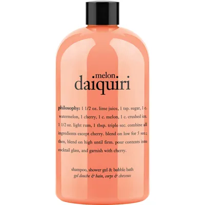 melon daiquiri shampoo, shower gel & bubble bath