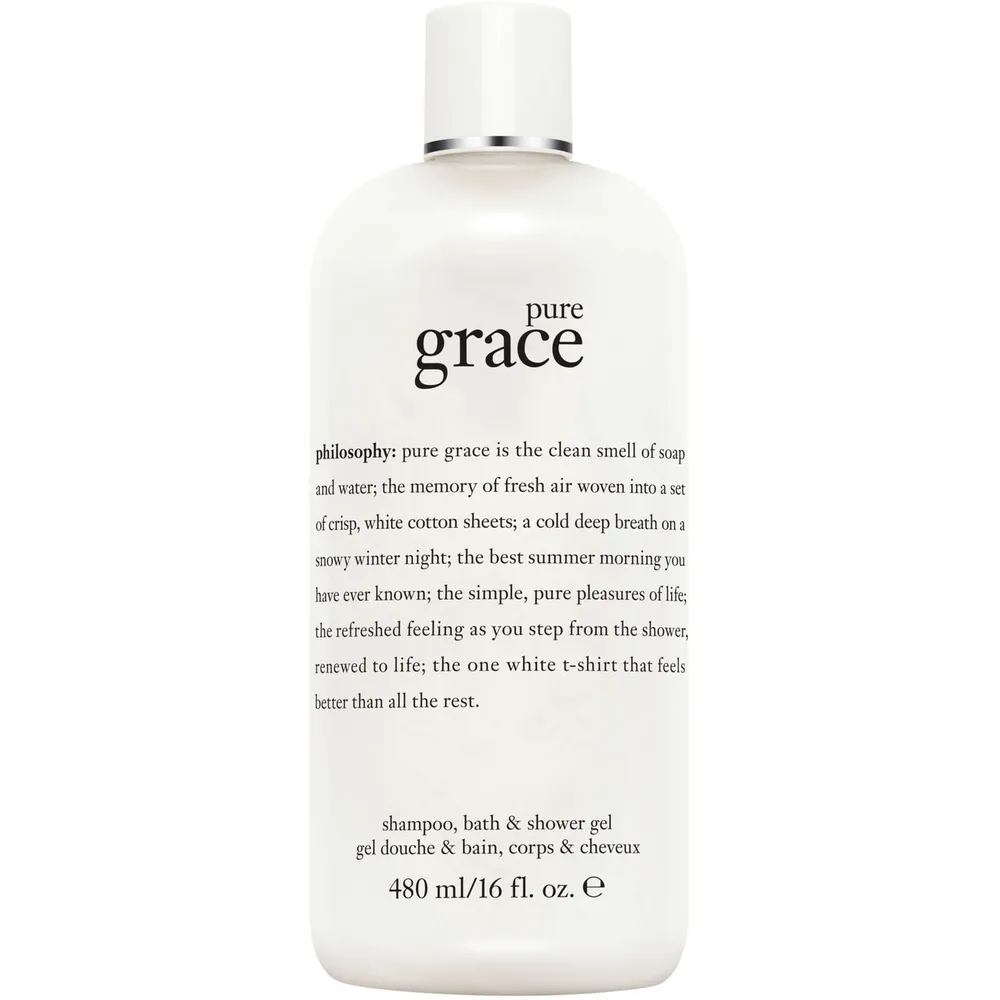 pure grace shampoo, bath & shower gel