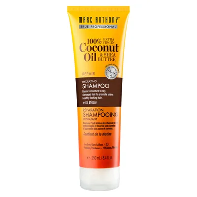 100% Extra Virgin Coconut Oil & Shea Butter Hydrating Shampoo