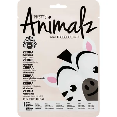 Pretty Animalz Zebra Sheet Mask