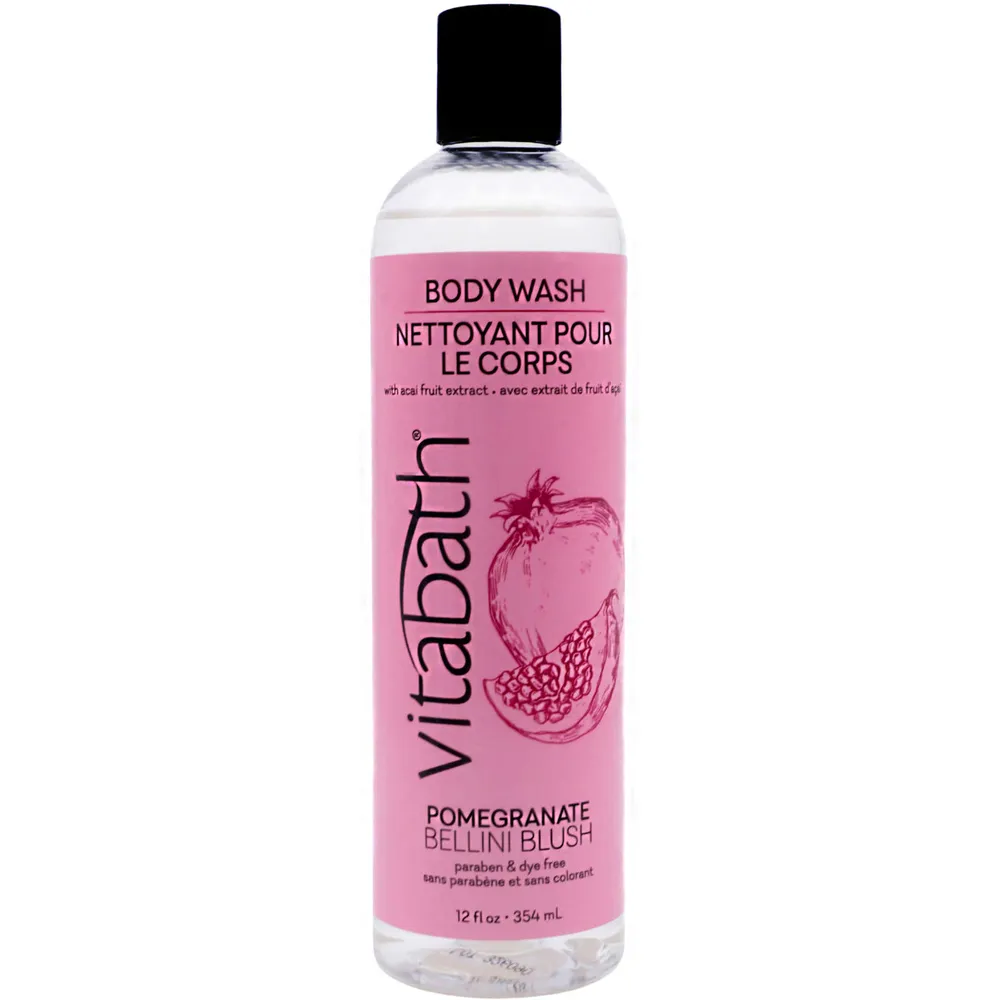 Pomegranate Bellini Blush Paraben & Dye Free Mositurizing Body Wash