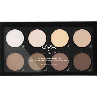 Contour & Highlight Pro-Palette, 8 Refillable Shades