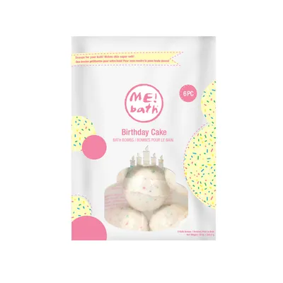 Birthday Cake BATH BOMBS