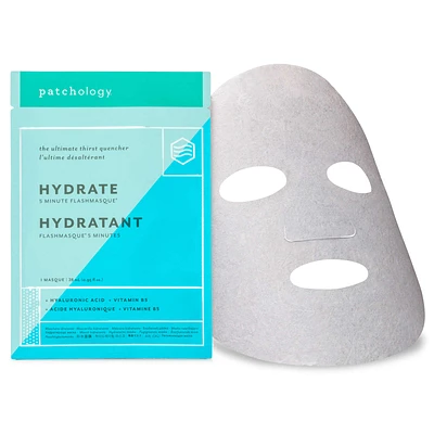 FlashMasque® 5 Minute Sheet Mask: Hydrate