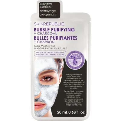Bubble Purifying +Charcoal Face Mask