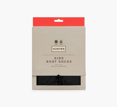 KIDS 6 STITCH CABLE BOOT SOCK