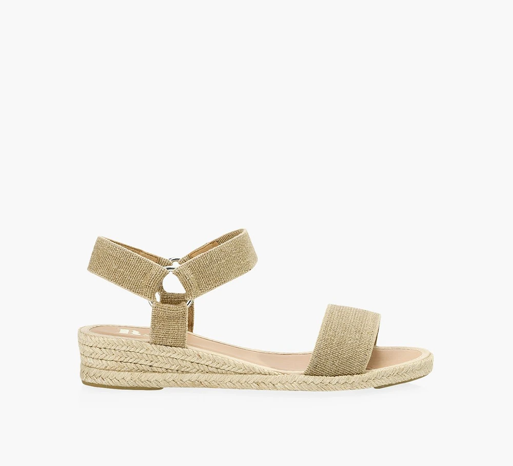 PEARL WEDGE SANDAL