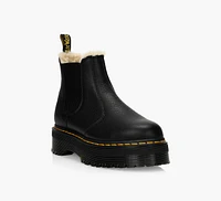 2976 FAUX FUR LINED QUAD PLATFORM CHELSEA BOOTS