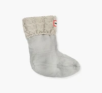 KIDS 6 STITCH CABLE BOOT SOCK