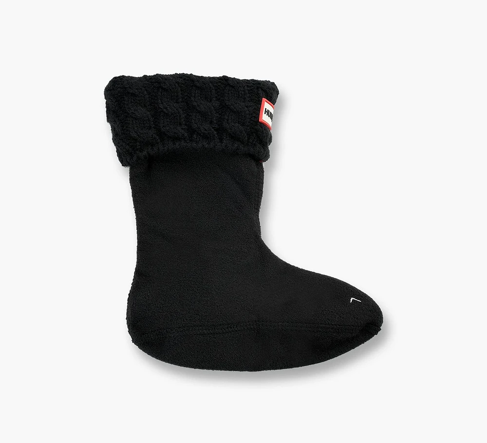 6 STITCH CABLE BOOT SOCK