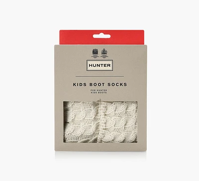 6 STITCH CABLE BOOT SOCK