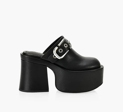 THE J MARC LEATHER CLOG