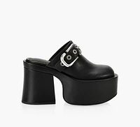 THE J MARC LEATHER CLOG