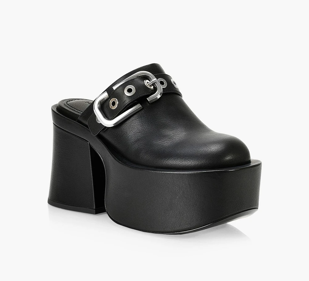 THE J MARC LEATHER CLOG