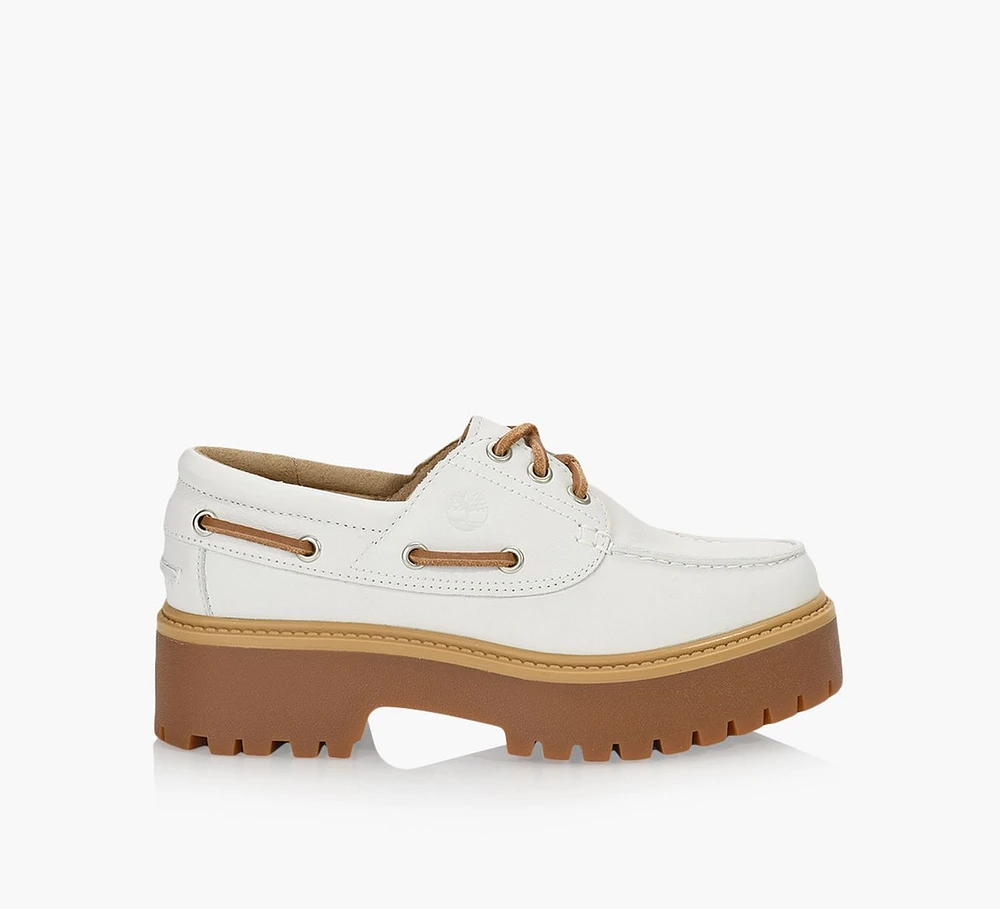 STONE STREET PLATFORM BOAT SHOE