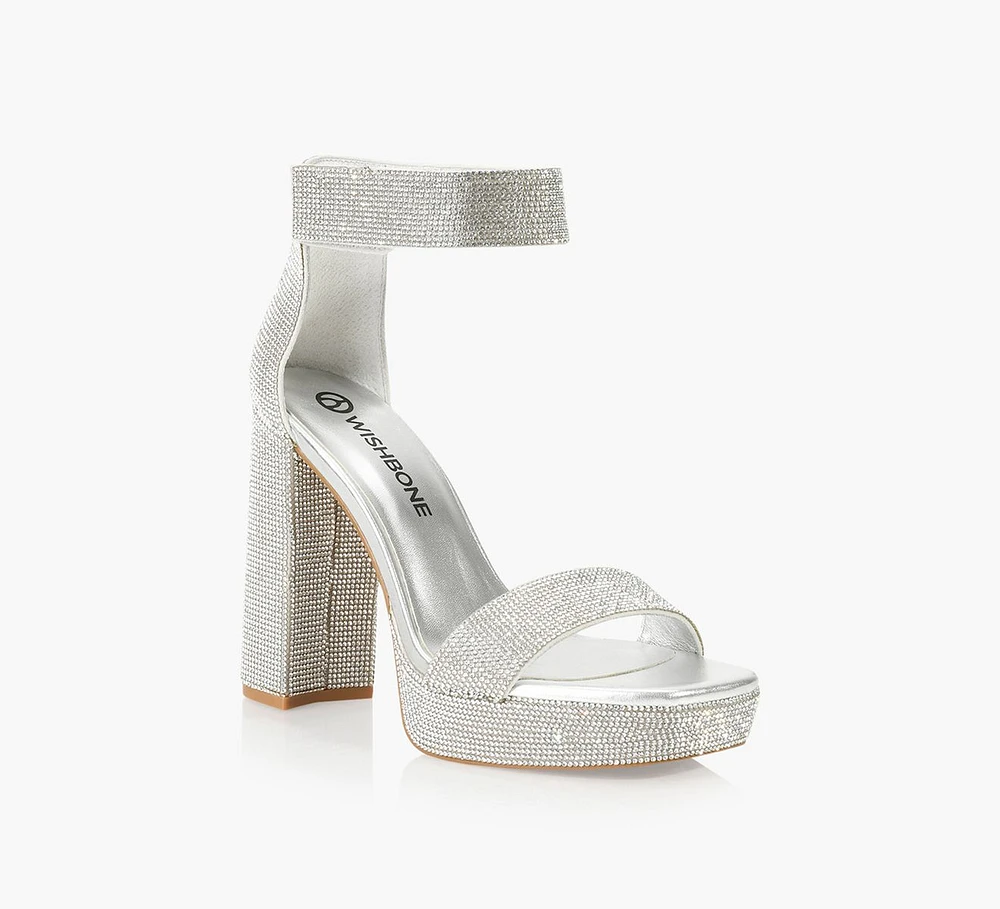 GINA CRYSTAL HEEL