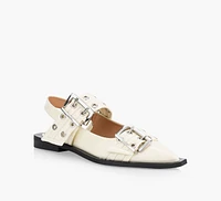 FEMININE BUCKLE BALLERINA