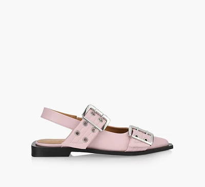 FEMININE BUCKLE BALLERINA