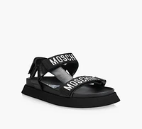 LOGO TAPE PLATFORM SANDAL