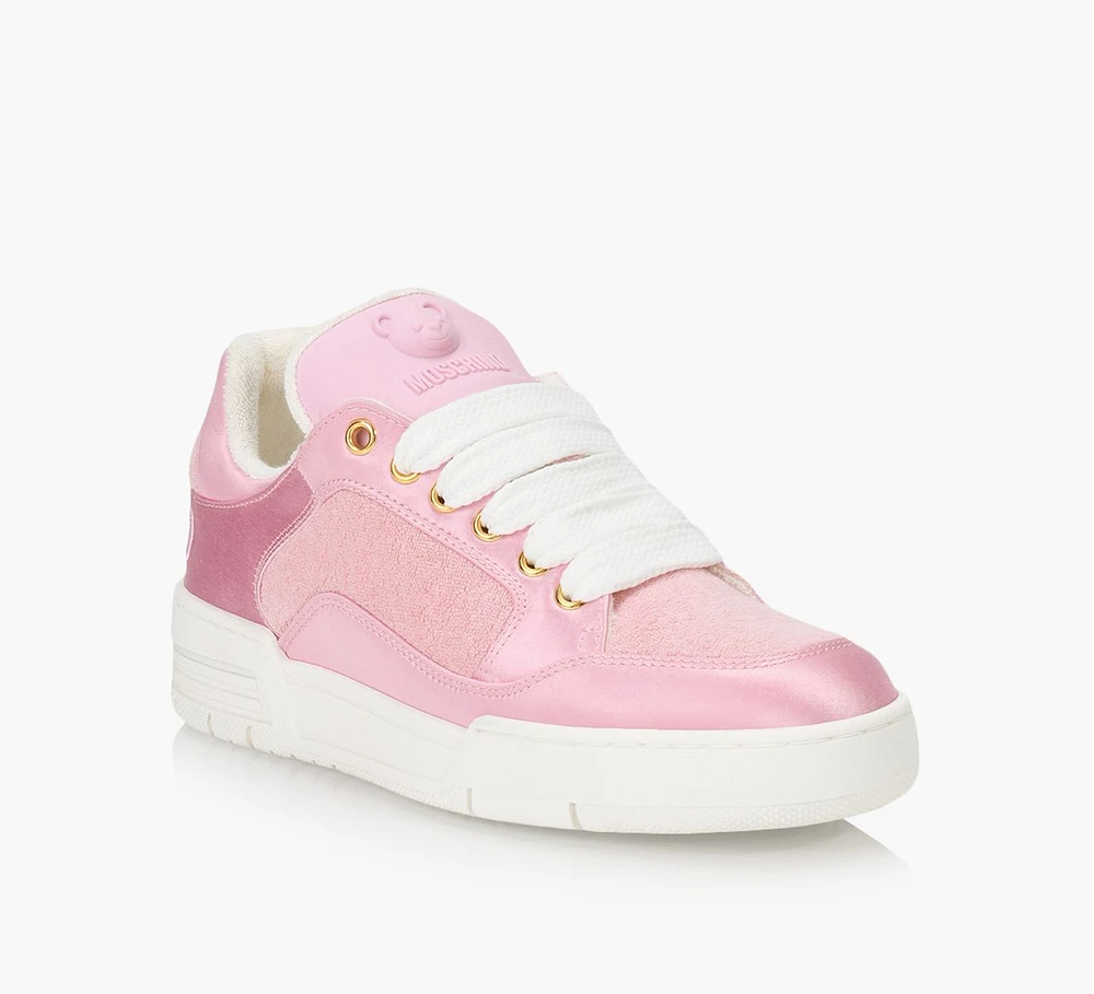 SPONGE SATIN SNEAKER