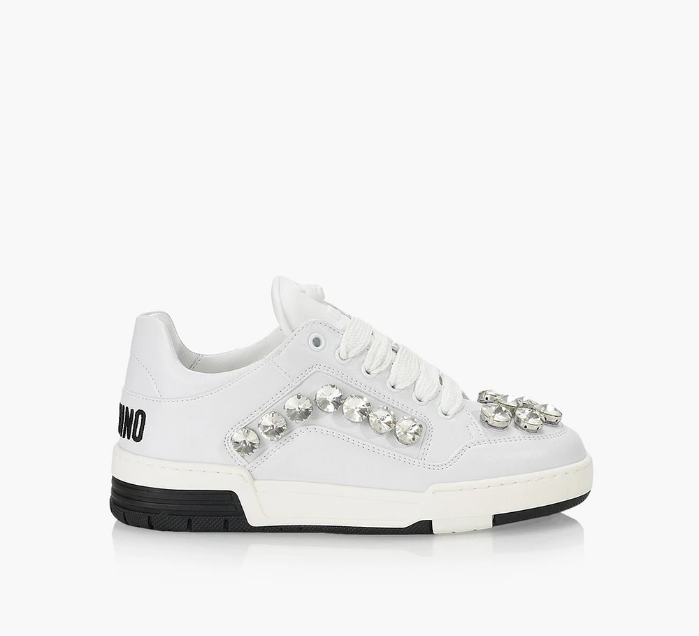 CRYSTAL EMBELLISHED SNEAKER