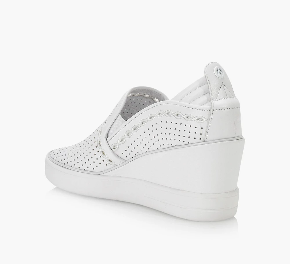 EMILY PERF WEDGE SNEAKER