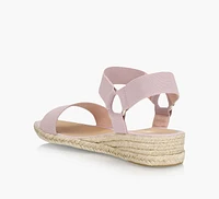 PEARL WEDGE SANDAL