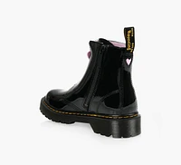 BEX HEART ZIP BOOT PATENT LAMPER