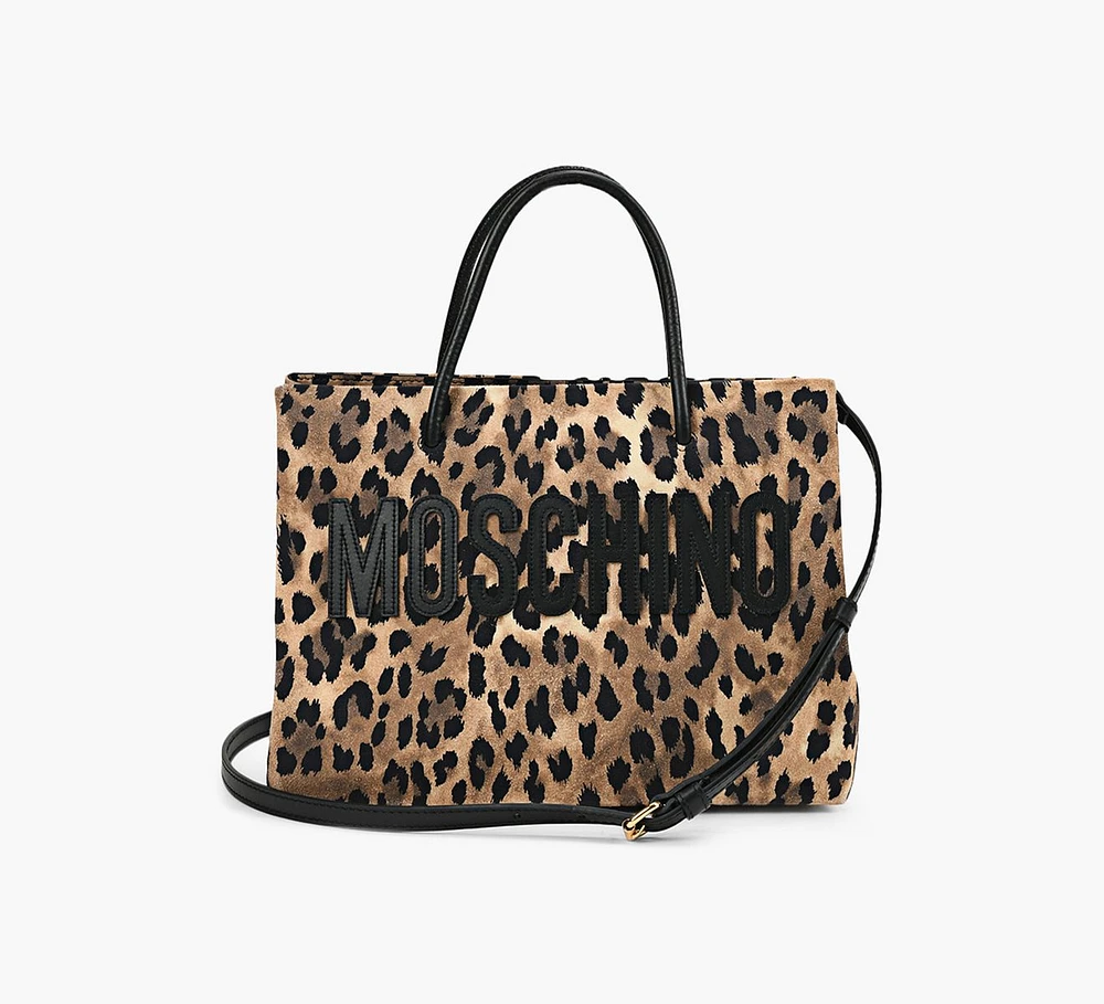 SHOPPING BAG LEOPARD PRINT