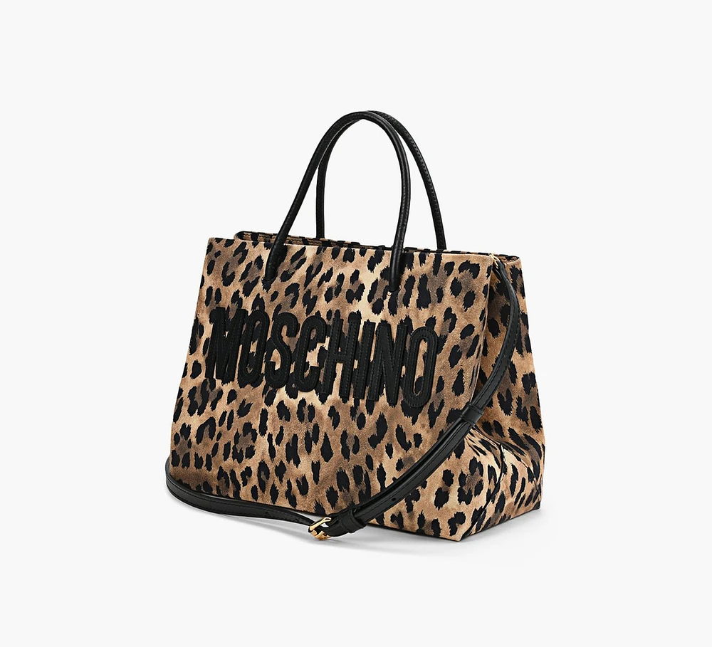 SHOPPING BAG LEOPARD PRINT