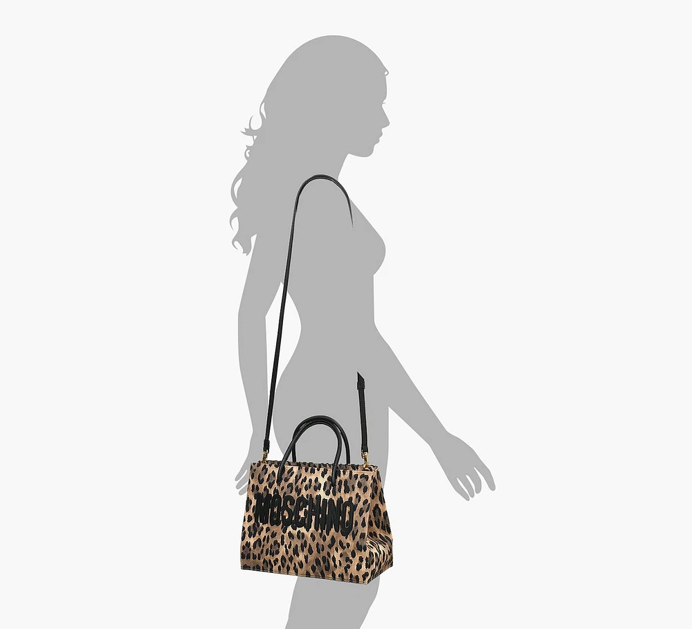 SHOPPING BAG LEOPARD PRINT