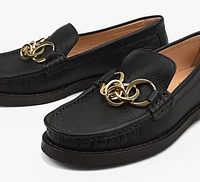 JANE GRAINY LEATHER LOAFER