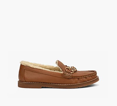 JANE GRAINY LEATHER LOAFER