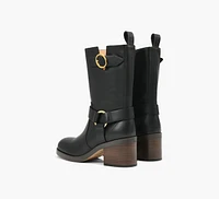 HAILEY LEATHER BIKER BOOT