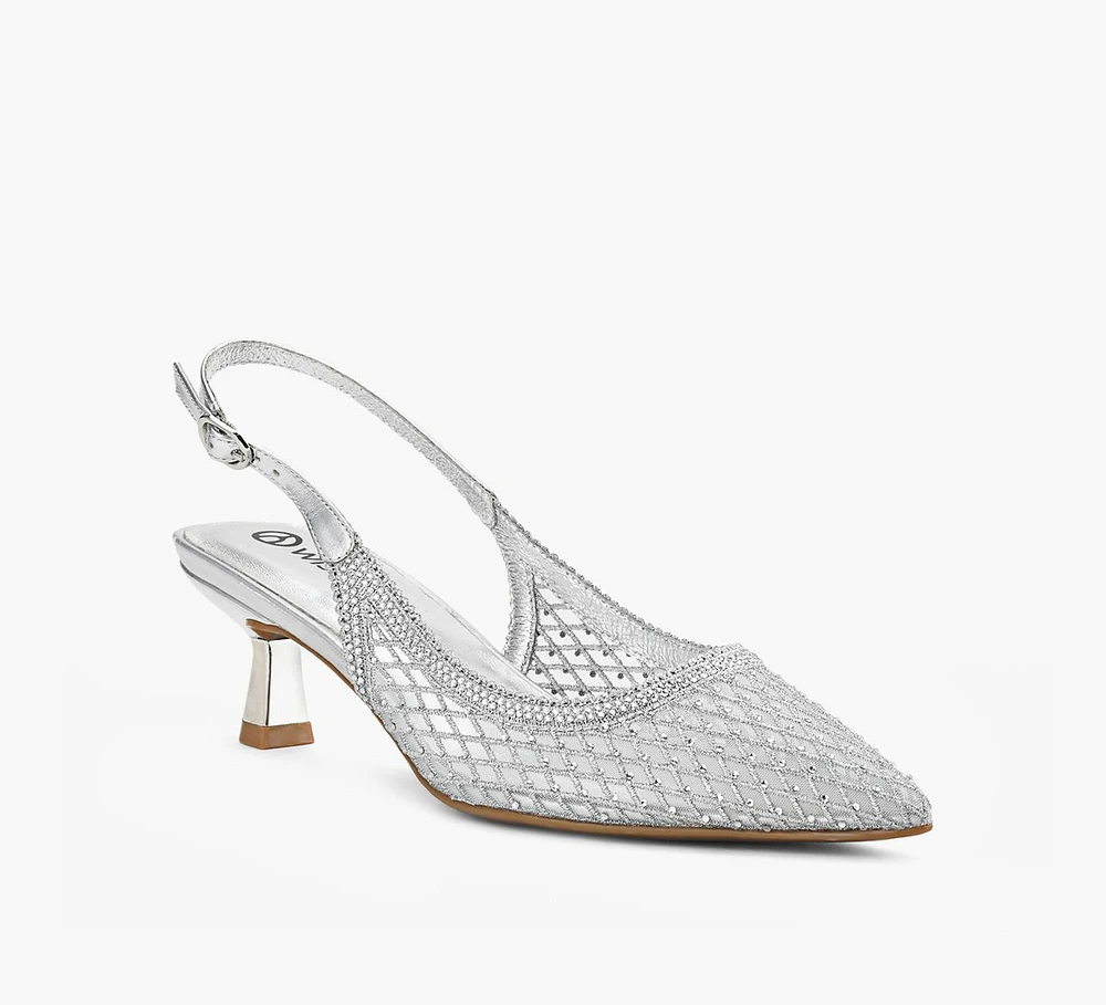 ODETTE MESH HEEL